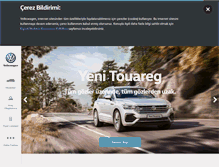 Tablet Screenshot of binekarac.vw.com.tr