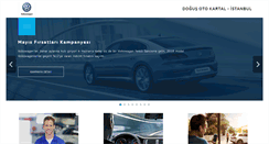 Desktop Screenshot of dogusotokartal.vw.com.tr